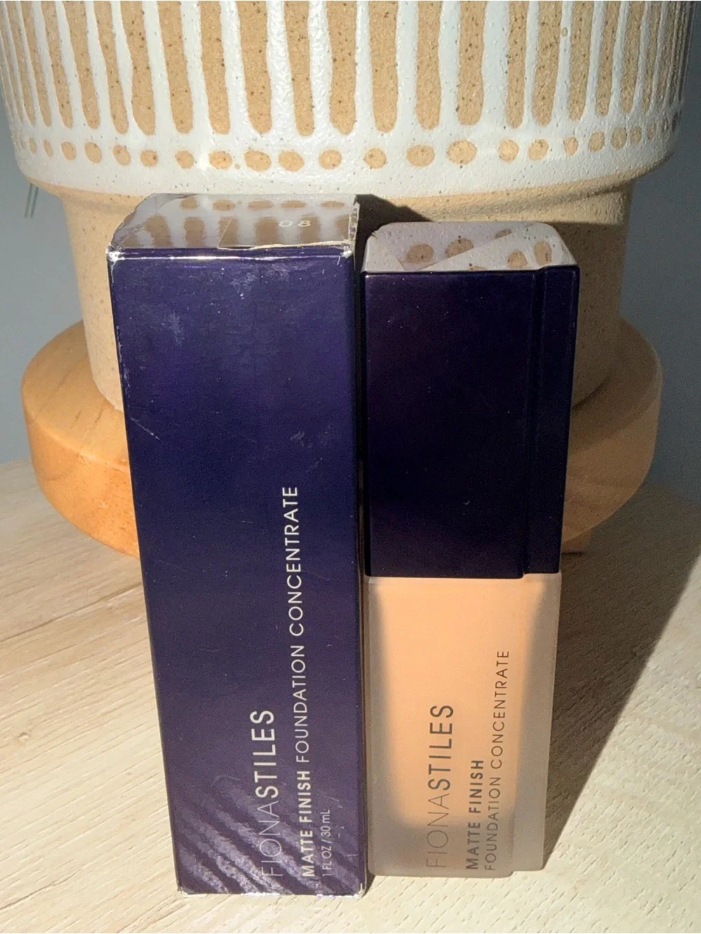 Fiona Stiles Matte Finish Foundation Concentrate - 08 Warm Beige